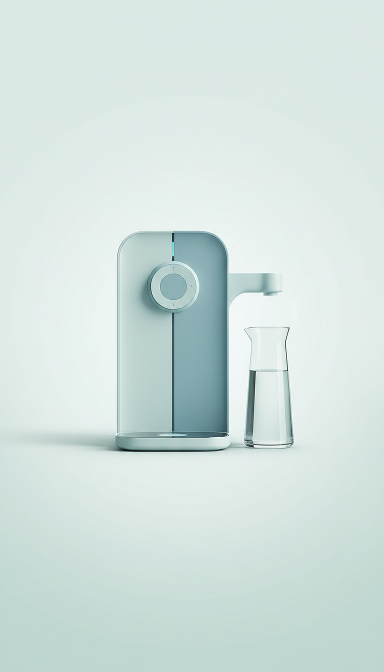 Under-Sink Alkaline Water Unit Seamless Integration